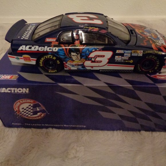 #3 Dale Earnhardt Jr AC Delco Superman 1998 Monte Carlo 1/24 Action Nasc… - Picture 7 of 12